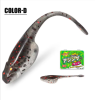 Rosewood Crappie Minnow Shad Soft Baits