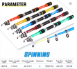 Sougayilang Fishing Pole Set Full Kit With 1.8M