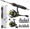 Sougayilang 1.8M Spinning Fishing Rod M Power Telescopic Children Fishing Telescopic Rock Fishing Pole Carp Feeder Surf Beginner