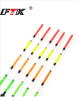 FTK 5pcs/lot Floatage 3+2g 4+2g 5+2g 6+2g Mixed Color Barguzinsky Fir Float Vertical Pesca For Carp Fishing Float Fishing Tackle