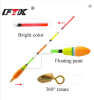 FTK 5pcs/lot Floatage 3+2g 4+2g 5+2g 6+2g Mixed Color Barguzinsky Fir Float Vertical Pesca For Carp Fishing Float Fishing Tackle