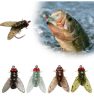 Bionic Fly Fishing Bait(20PCS), 2024 New Fly Hook Soft Bait Add Fish Attractant Fishing Gear For Salmon, Trout