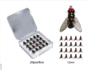 Bionic Fly Fishing Bait(20PCS), 2024 New Fly Hook Soft Bait Add Fish Attractant Fishing Gear For Salmon, Trout