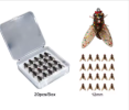 Bionic Fly Fishing Bait(20PCS), 2024 New Fly Hook Soft Bait Add Fish Attractant Fishing Gear For Salmon, Trout