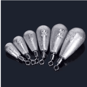Drop Shot 15PCS/Lot Fishing Weight Sinker 3.5g 5g 7g 10g 14g 20g Tube Bullet Plumb Pendant Metal Jig Sea Tackle Kit Pesca Tool (size: 14g drop shot 15PCS)