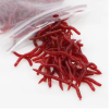 50/100PCS Soft Lure Bass Bream Bloodworm