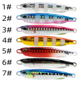 2021 Japen Metal Cast Jig Spoon (size/color: lure 740g)