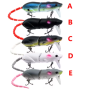 15.5CM Mouse Lure Artificial Plastic Mouse Fishing Lure Swimbait Rat Pike Bass Minnow Floatingbaits Fishing Tackle Accessories