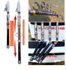 1.8-3.6m Carbon Fiber Fishing Rod And Reel Combo