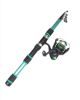 1.8m 2.1M 2.4M Fishing Rod and Reel Combo
