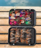 60/41pcs Box Bionic Fly Hook Set