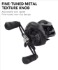 Baitcasting Fishing Wheel 7.2/1 Gear Ratio Fishing Coil Reel Max Drag 10kg Saltwater Freshwater for Beginners Fishing Accessory