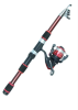 1.8m 2.1M 2.4M Fishing Rod and Reel Combo
