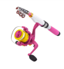 DEUKIO Mini Fishing Pole Kits