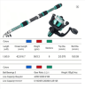 Fishing Pole Set Full Kits