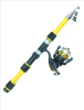 1.8m 2.1M 2.4M Fishing Rod and Reel Combo