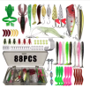 Fishing 86/88/136/149/366pcs Fishing Lure Kit