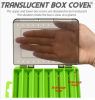 Fishing lure storage box LUYA Tool Tackle Box Fish Hook Fake Bait Box Fishing lure box Fishing tackle box