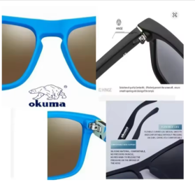 Okuma polarized sunglasses (Color: Red)