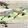 Fishing Pole Set Full Kits With Telescopic Fishing Rod And Spinning Reel Baits Hooks Travel Pole Set
