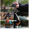 Sougayilang Portable Travel Fishing Combo 1.8-2.1m