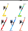 FTK 1.8/2.1m Telescopic Fishing Rod Reel Combo Full Kit Carbon Fiber Rod Pole Spinning Reel Fishing Bag Case Pesca Gear Set