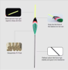 FTK 10pcs Fishing Float Bobber Mix 1g-5g Wood Float Set Barguzinsky Fir Float Buoy Bobber Stopper Fishing Float Fishing Tack