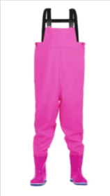 Fishing Waders For Youth (Color: pink 24 25)