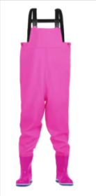 Fishing Waders For Youth (Color: pink 28 29)