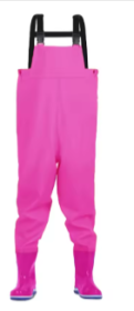 Fishing Waders For Youth (Color: pink 30 31)