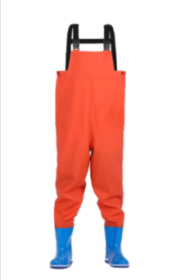 Fishing Waders For Youth (Color: orange 30 31)