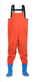 Fishing Waders For Youth (Color: orange 34 35)