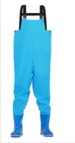 Fishing Waders For Youth (Color: blue 32 33)