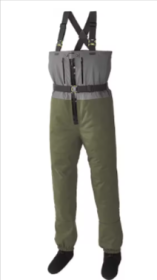 Fishing Waders Waterproof (Color: Green, size: M)