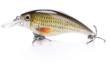 TREHOOK 6cm 10g Black Minnow Trout Fishing Baits (Color: Color G, size: 60mm 10g)
