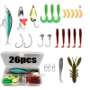 26/30/258/138/139pcs Fishing Lures Set