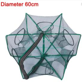 6 Holes Mesh for Fishing Net (Color: 6 hole diameter 40cm)