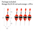 THKFISH 5pcs Fishing Float Slip Bobber