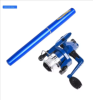 Portable Pocket Telescopic Mini Fishing Pole Pen Shape Folded Fishing Rod With Reel Wheel