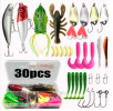 26/30/258/138/139pcs Fishing Lures Set