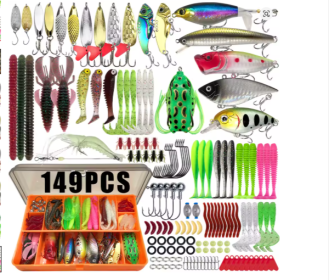 Fishing 86/88/136/149/366pcs Fishing Lure Kit (Color: DD-86A-J8021)