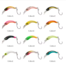 LETOYO Floating Injured Fishing Lure 40mm 1.2g Micro Lures Artificial Minnow Bait Wobblers For Trout Bass Perch