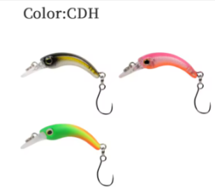 LETOYO Floating Injured Fishing Lure (Color: CDH, size: 1.2g 40mm)