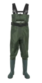 Lightweight Fishing Waders (Color: Green, size: US7)