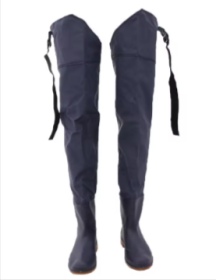 Men Waterproof Fishing Waders Stocking Foot Wader (size: Boot Size US 10)