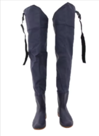 Men Waterproof Fishing Waders Stocking Foot Wader (size: Boot Size US 9.5)