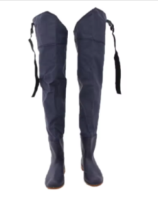 Men Waterproof Fishing Waders Stocking Foot Wader (size: Boot Size US 8.5)