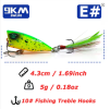 Minnow Lures Popper Set