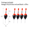 THKFISH 5pcs Fishing Float Slip Bobber