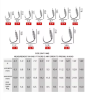 PD Fishing Gear Pipe Paid Iseini Barbed Spring Hooks Spring Hypophthalmichthys Explosive Hooks